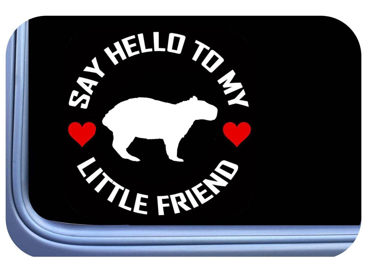 Capybara Vinyl Decal – 6 Inch