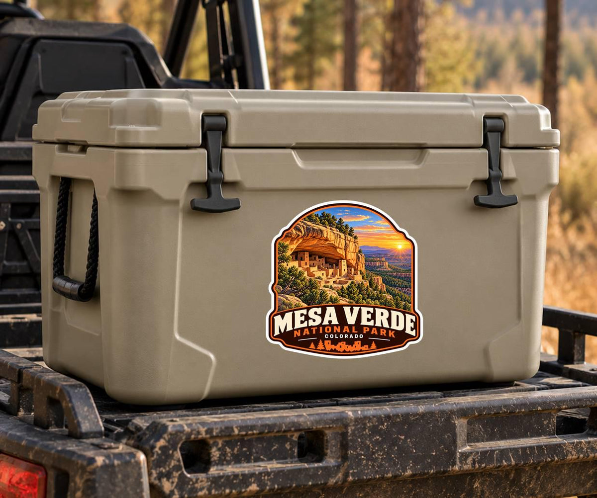 Mesa Verde National Park Sticker, Colorado Travel Vinyl Decal ST 200