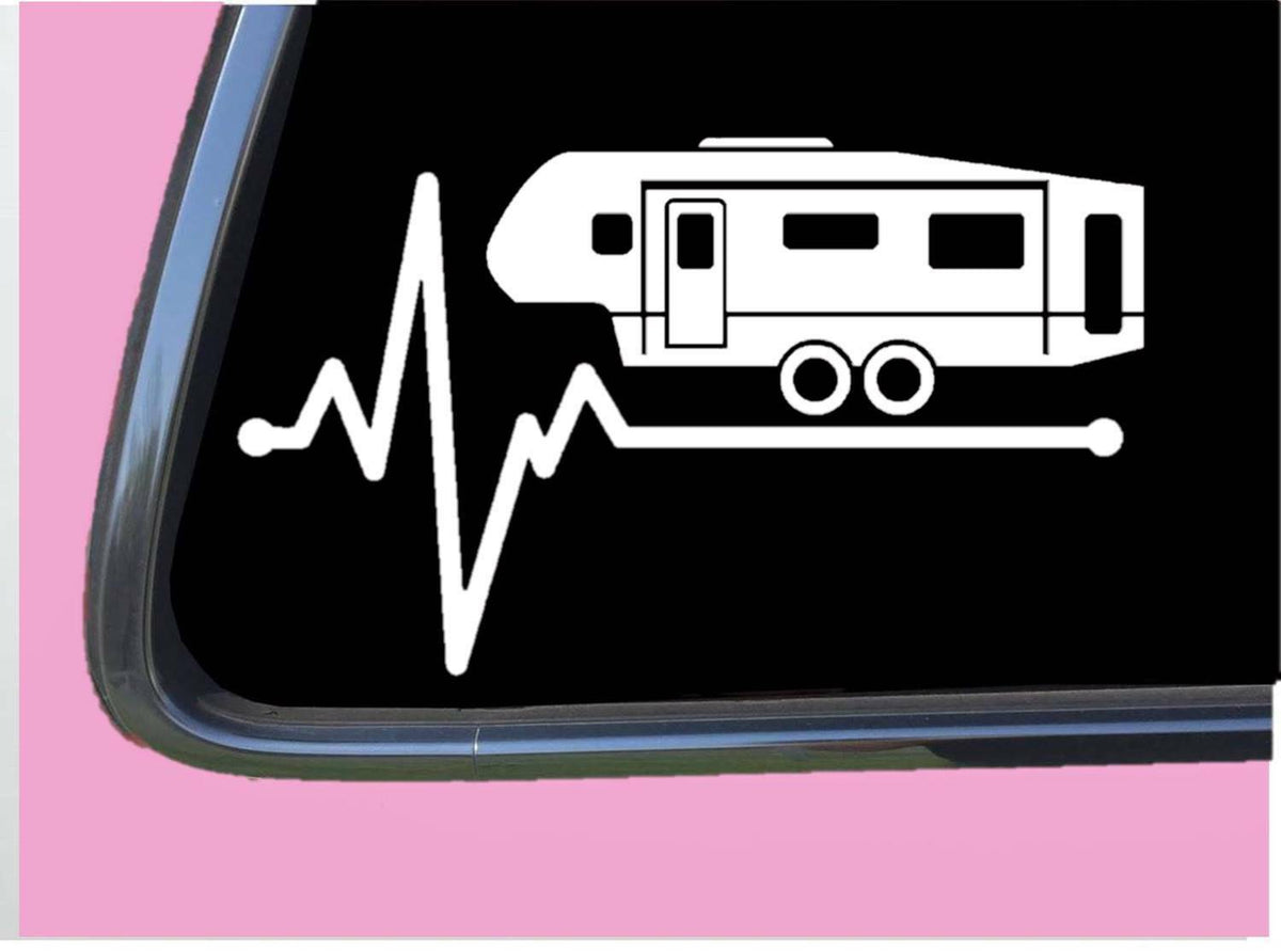 Fifth Wheel Lifeline Vinyl Decal – 8 Inch