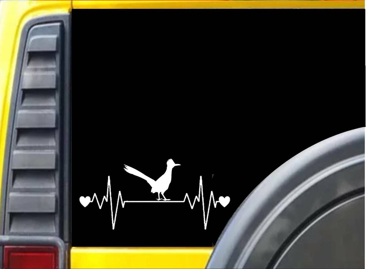 Roadrunner Lifeline Bird Vinyl Decal – 8 Inch