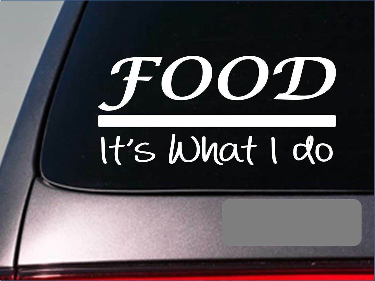 Food Vinyl Decal