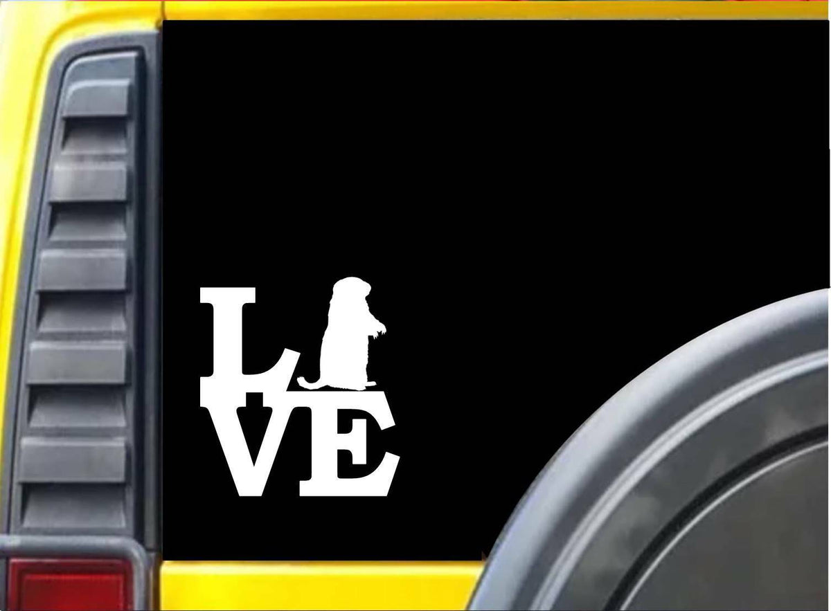 Groundhog Love Marmot Vinyl Decal – 6 Inch