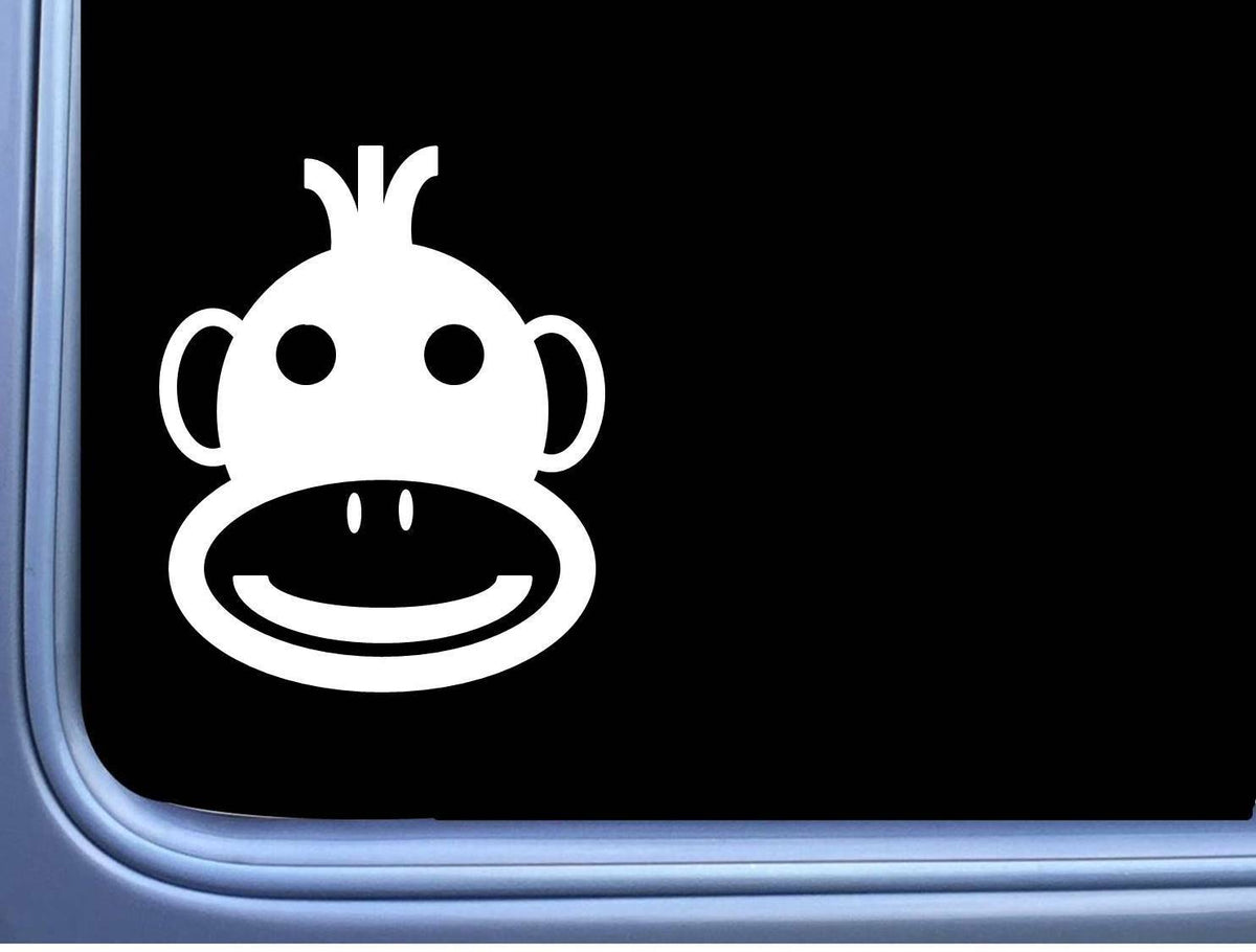 Sock Monkey Vinyl Decal – 6 Inch