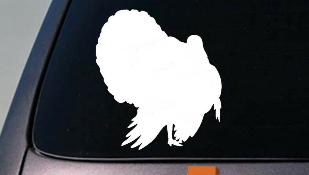 Turkey Vinyl Decal – 6 Inch