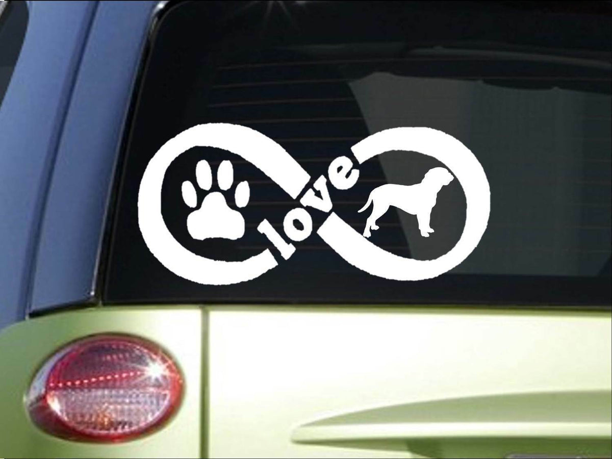 Dogue De Bordeaux Infinity Vinyl Decal – 8.5 Inch