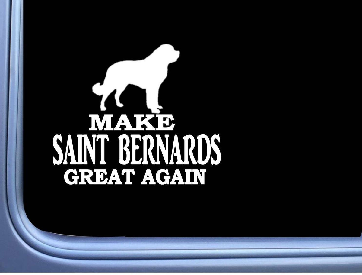 Saint Bernard Maga Dog Vinyl Decal – 7 Inch