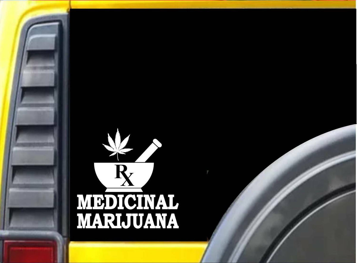 Medical Marijuana Vinyl Decal – 6 Inch