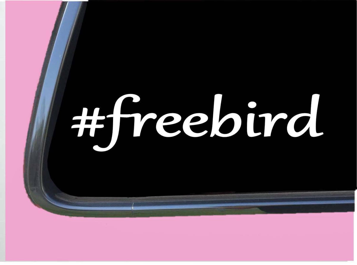 Free Bird Vinyl Decal – 8 Inch