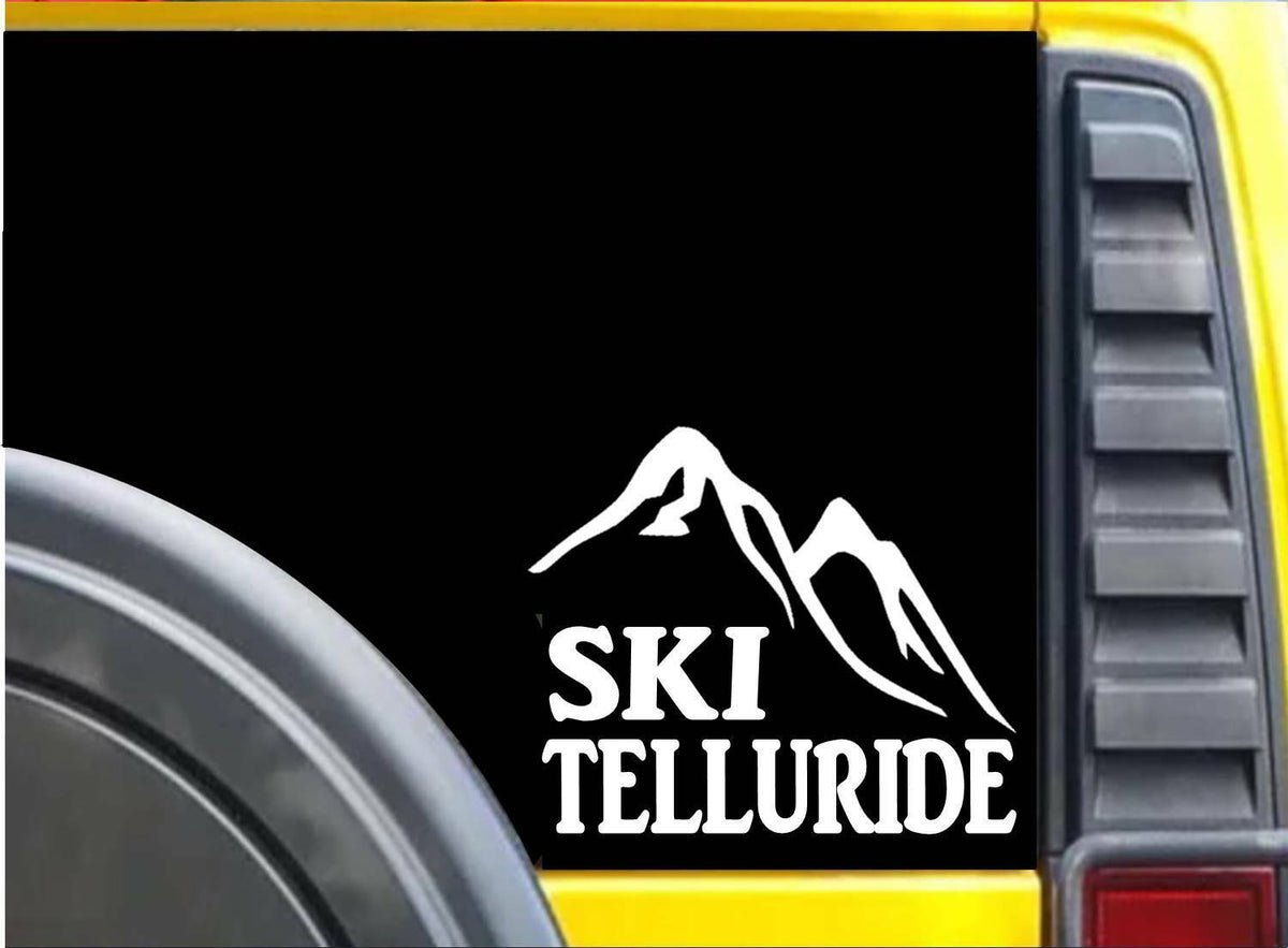 Ski Telluride Vinyl Decal – 6 Inch