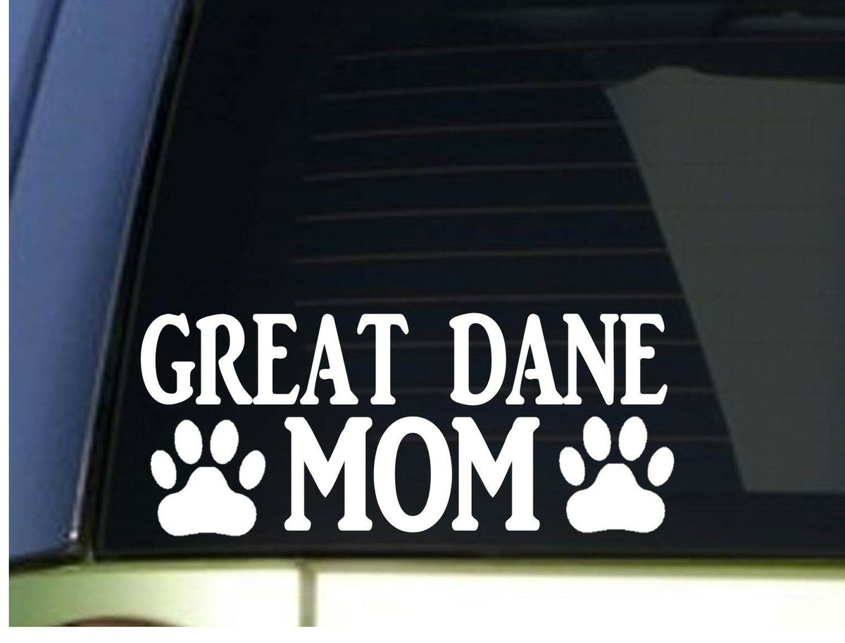 Great Dane Mom Vinyl Decal – 8.5 Inch