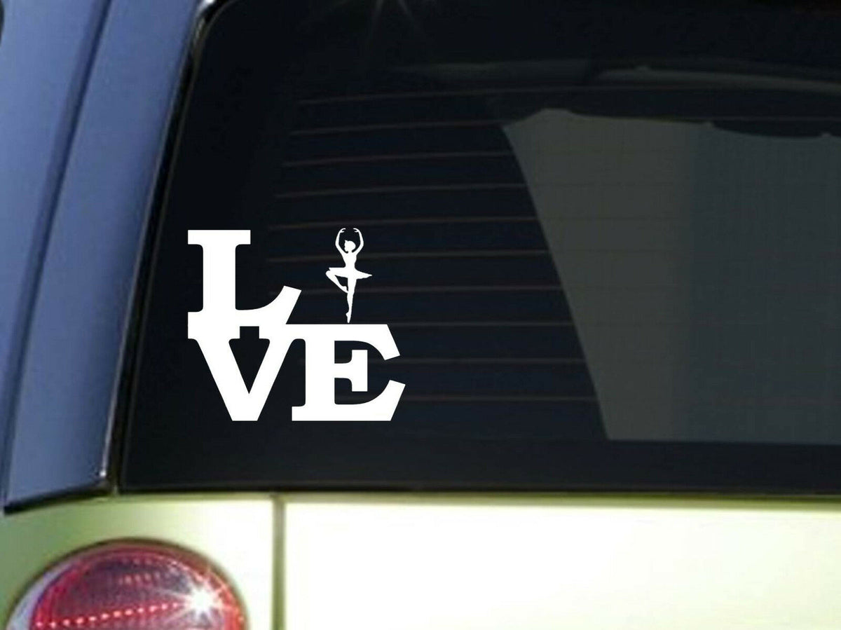 Dancer Love Vinyl Decal – 6 Inch