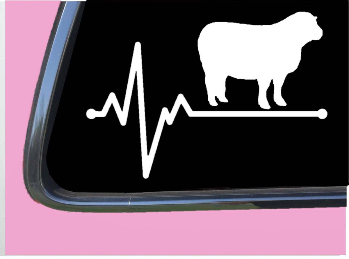 Sheep Lifeline Vinyl Decal – 8 Inch