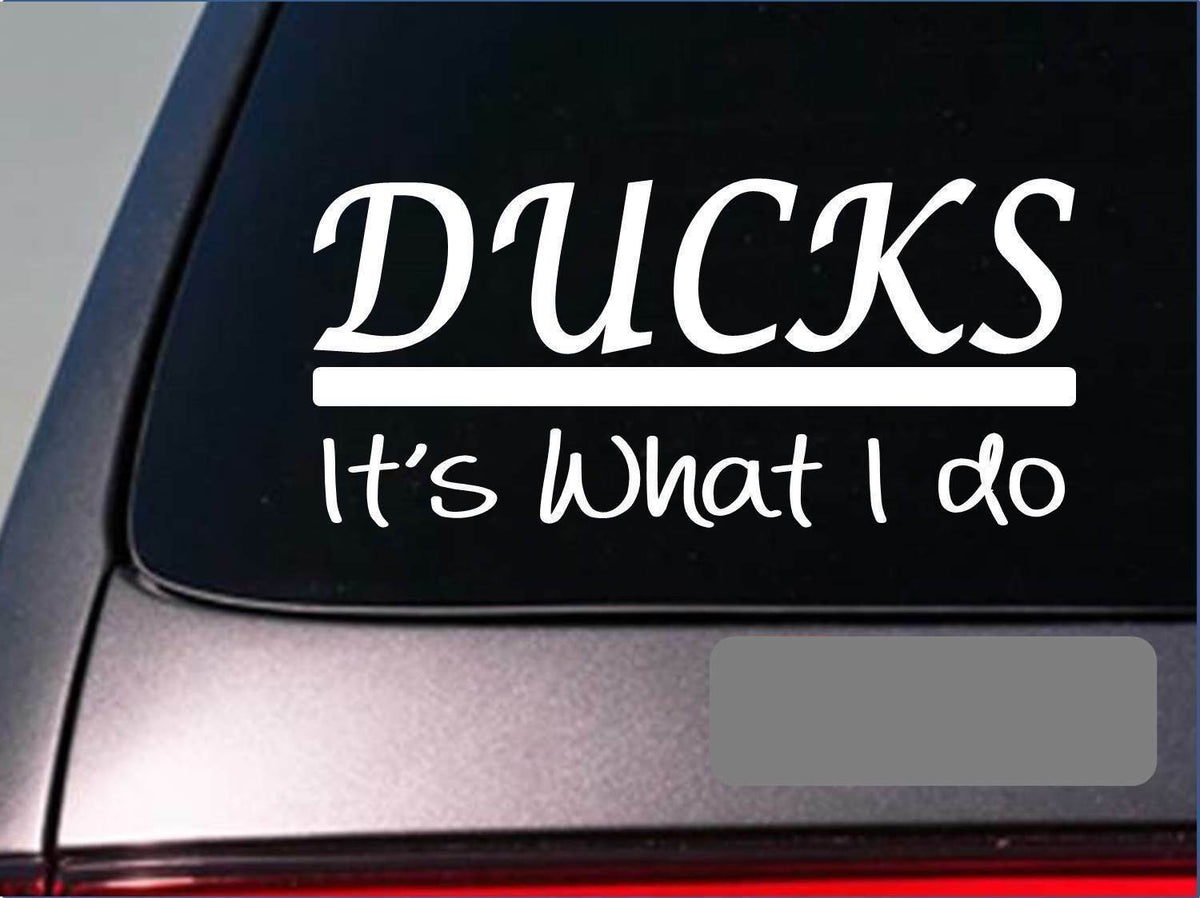 Ducks Vinyl Decal
