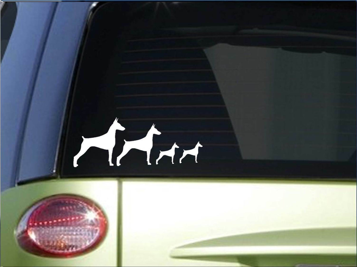 Dobie Family Vinyl Decal – 8.5 Inch