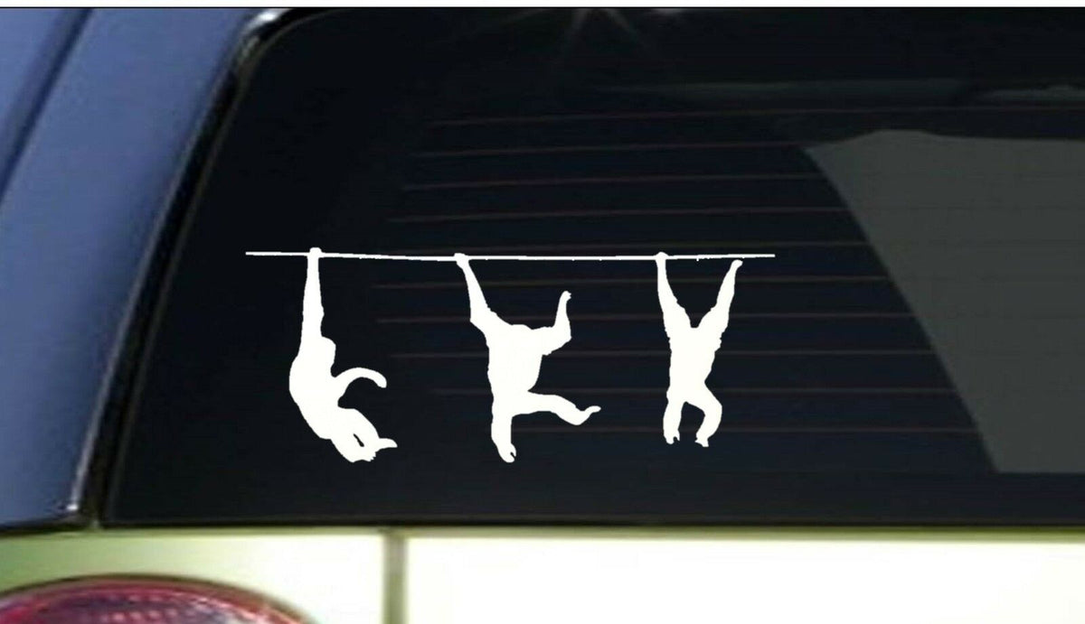 Climbing Gibbon Vinyl Decal – 8.5 Inch