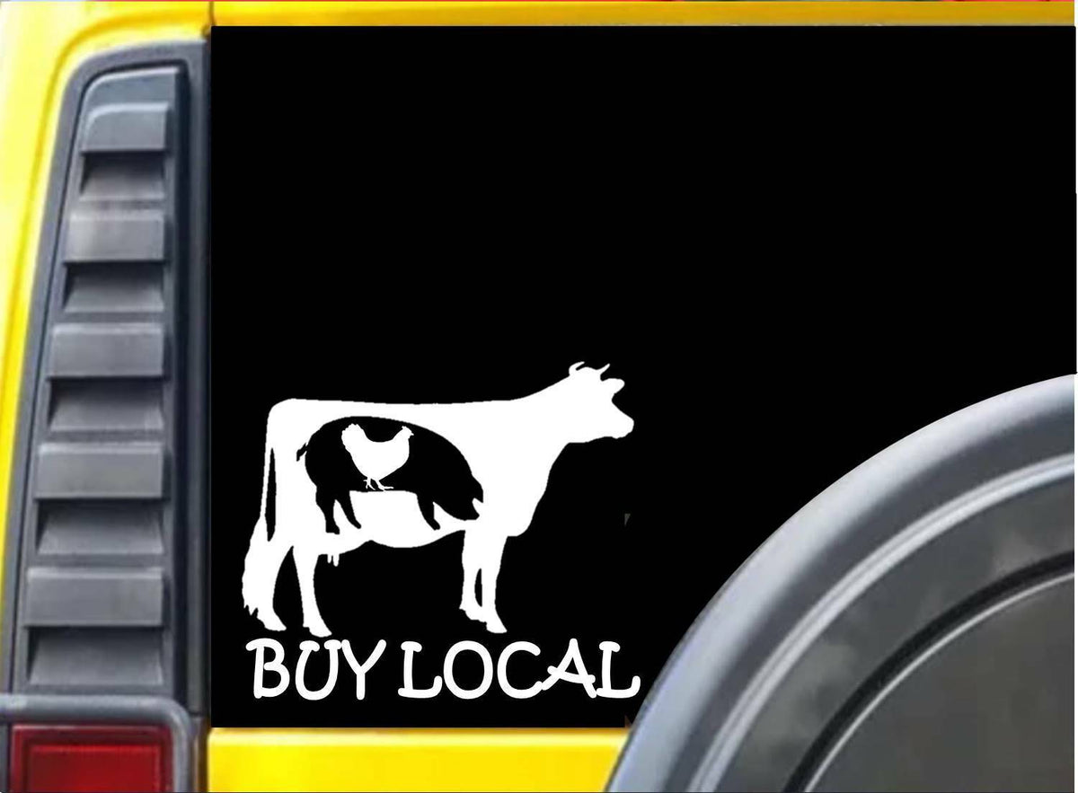 Buy Local Animals Vinyl Decal – 6 Inch