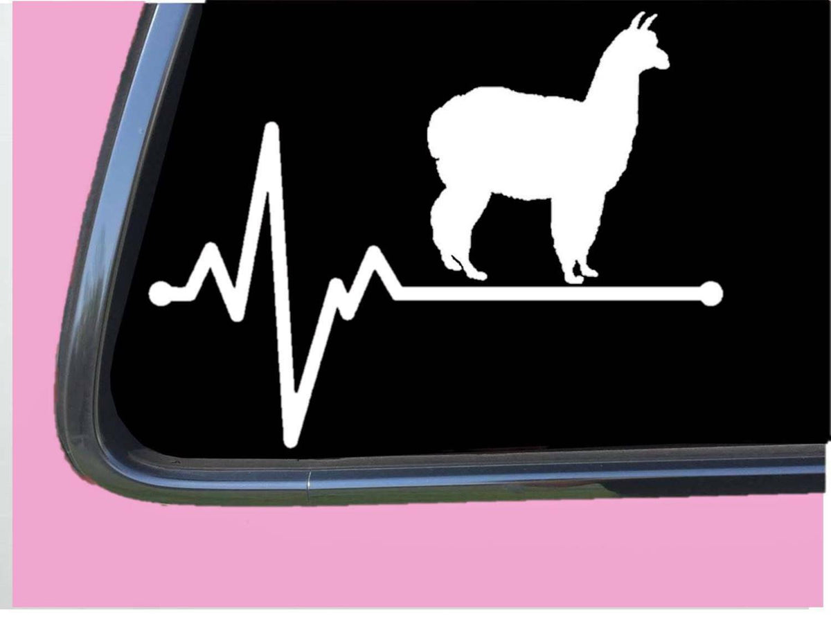 Alpaca Lifeline Vinyl Decal – 8 Inch