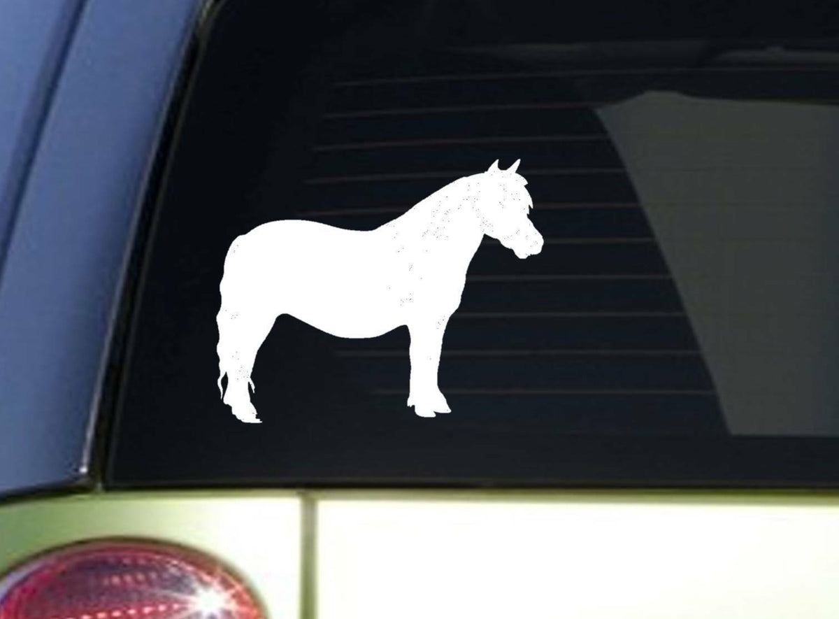 Miniature Horse Vinyl Decal – 6 Inch