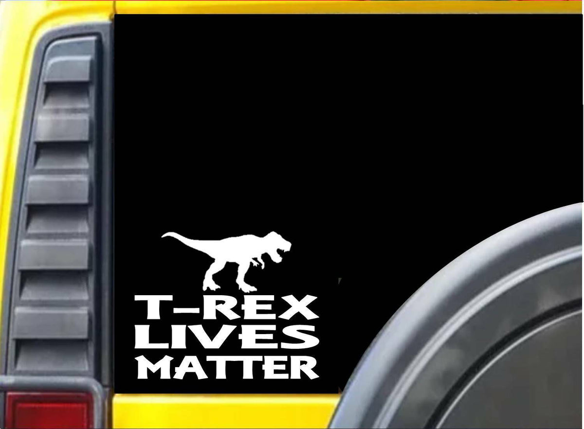 T-Rex Lives Matter Vinyl Decal – 6 Inch