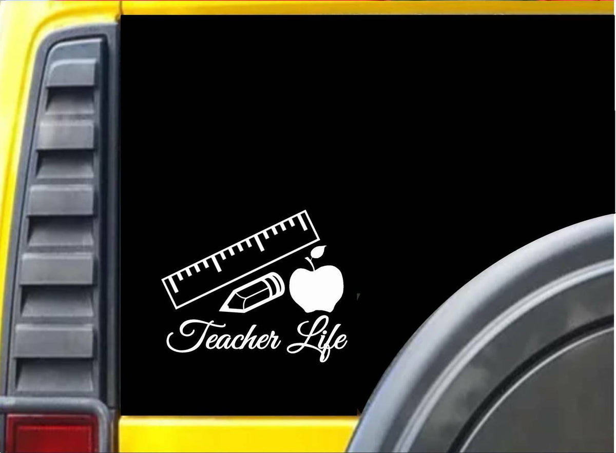 Teacher Life Vinyl Decal – 6 Inch