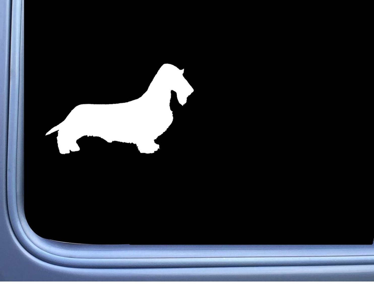 Wirehaired Dachshund Vinyl Decal – 8 Inch