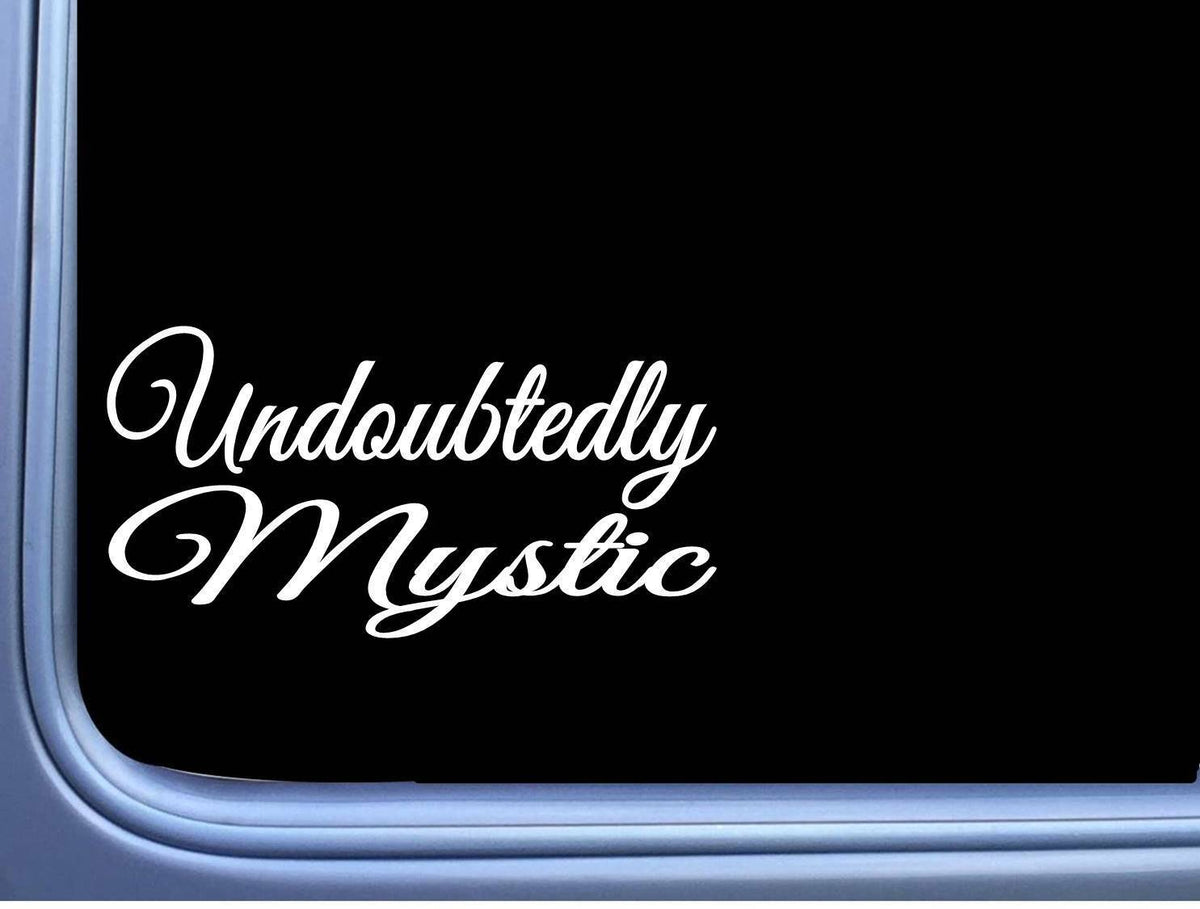 Undoubtedly Mystic Vinyl Decal – 8 Inch