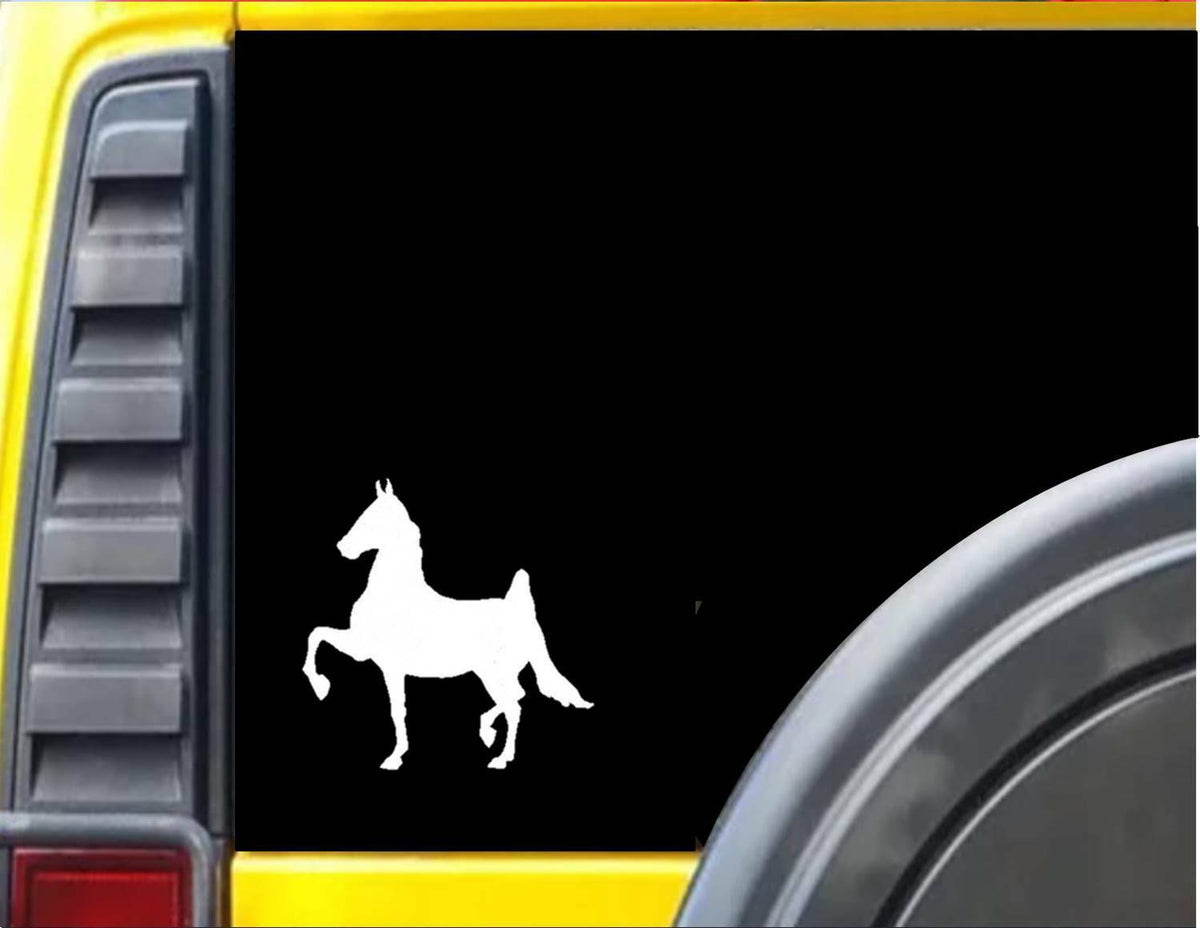 American Saddlebred Horse Vinyl Decal – 6 Inch