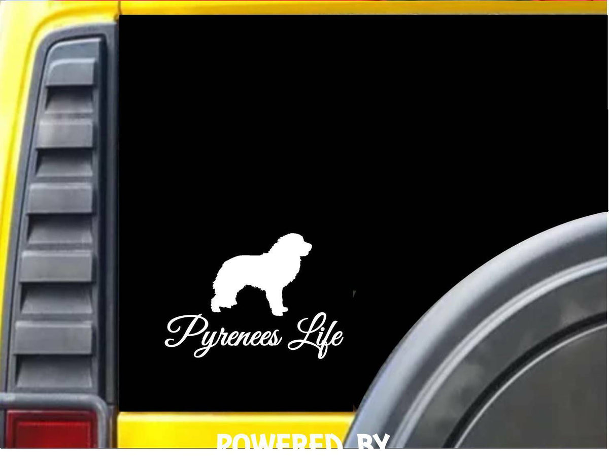 Pyrenees Life Vinyl Decal – 6 Inch
