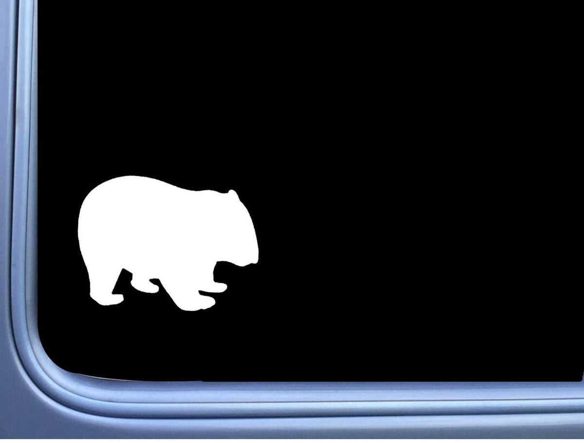 Wombat Vinyl Decal – 6 Inch