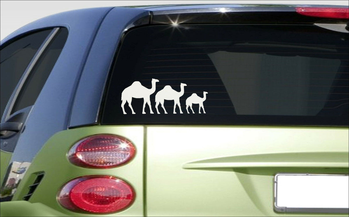 Camel Family (8.5"X ) Vinyl Decal – 5 Inch