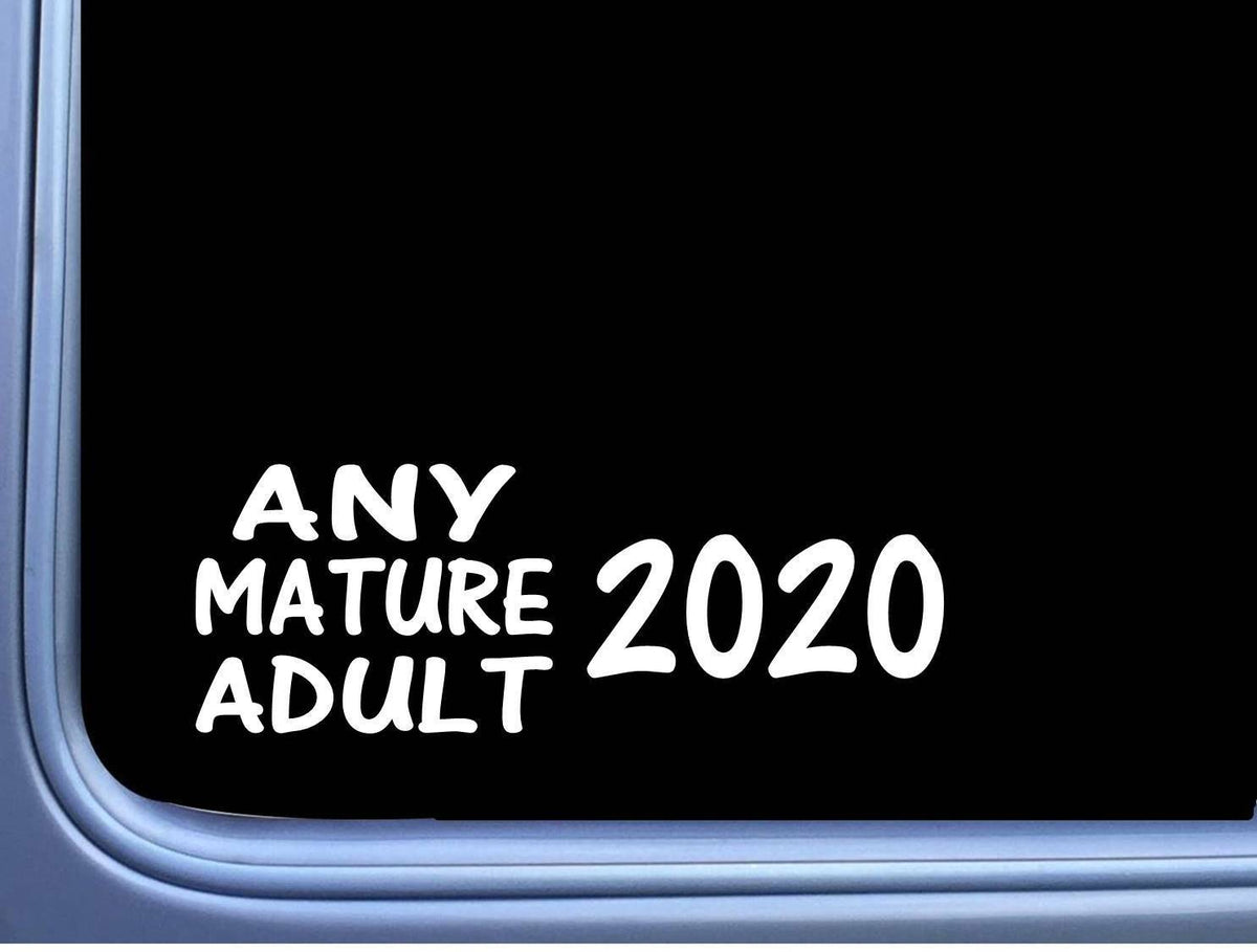 Any Mature Adult 2020 Vinyl Decal – 8 Inch
