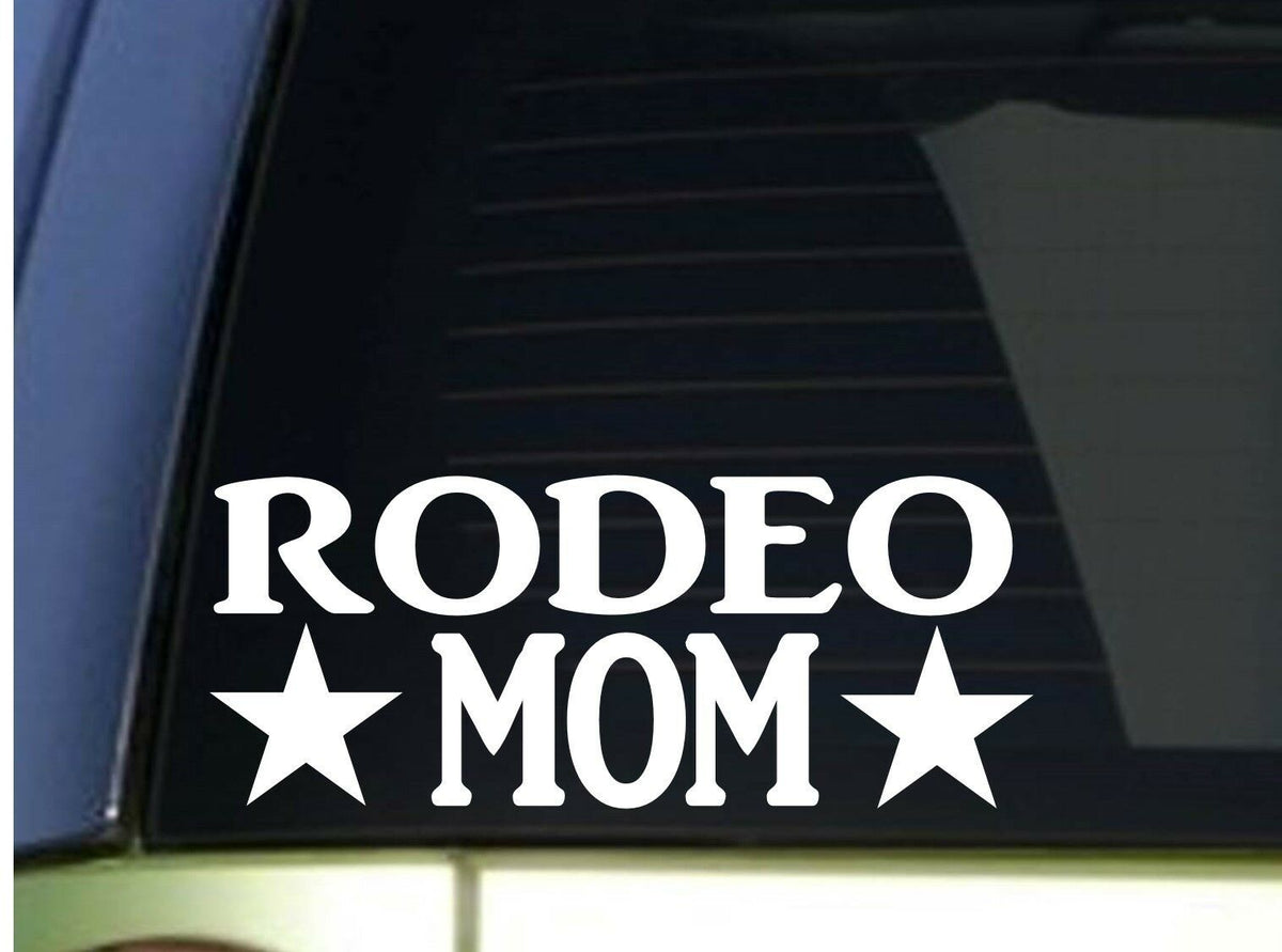 Rodeo Mom Vinyl Decal – 8.5 Inch