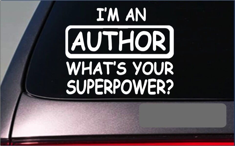 I'm an Author Vinyl Decal