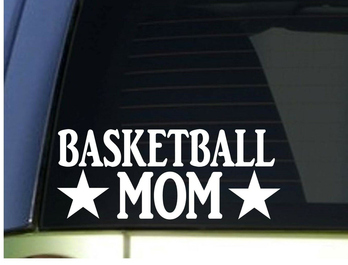 Basketball Mom Vinyl Decal – 8.5 Inch