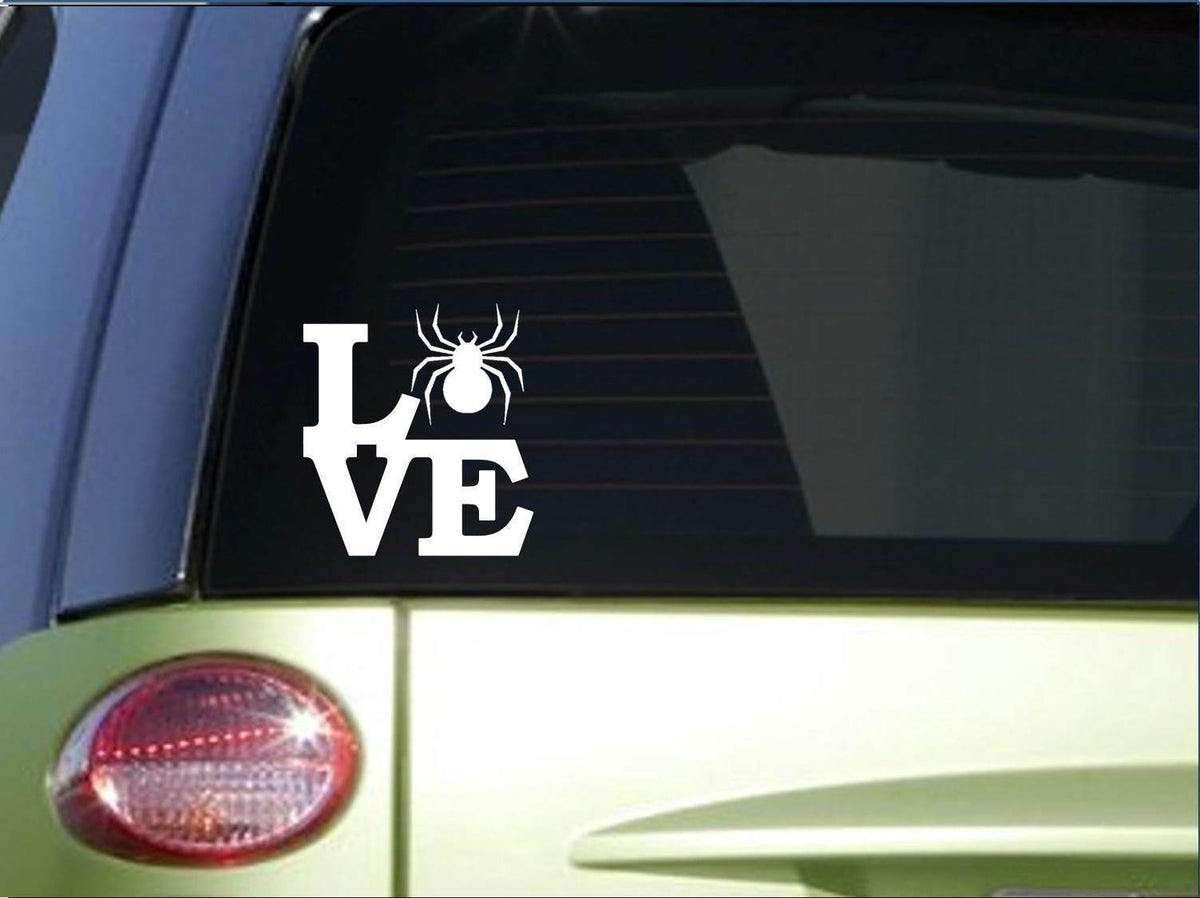 Spider Love Vinyl Decal – 6 Inch