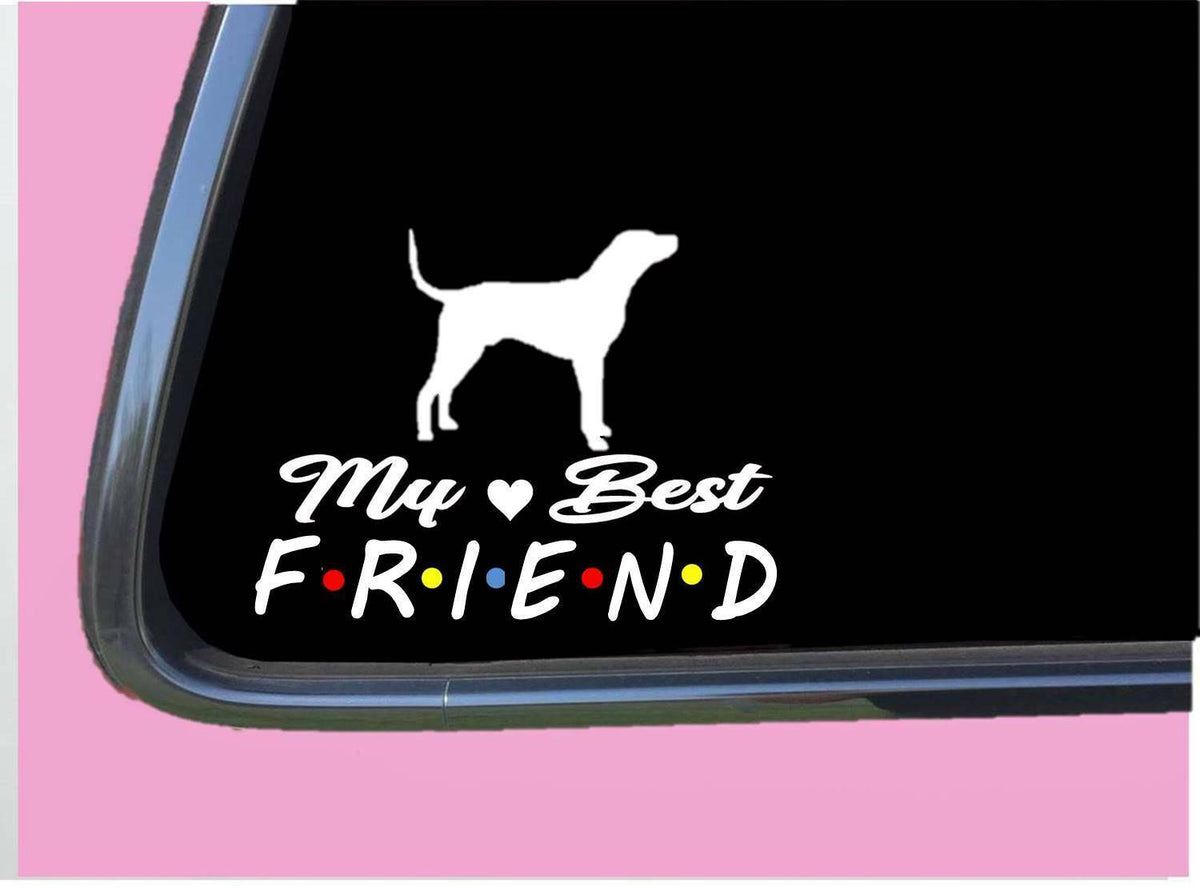 Coonhound Vinyl Decal – 6 Inch