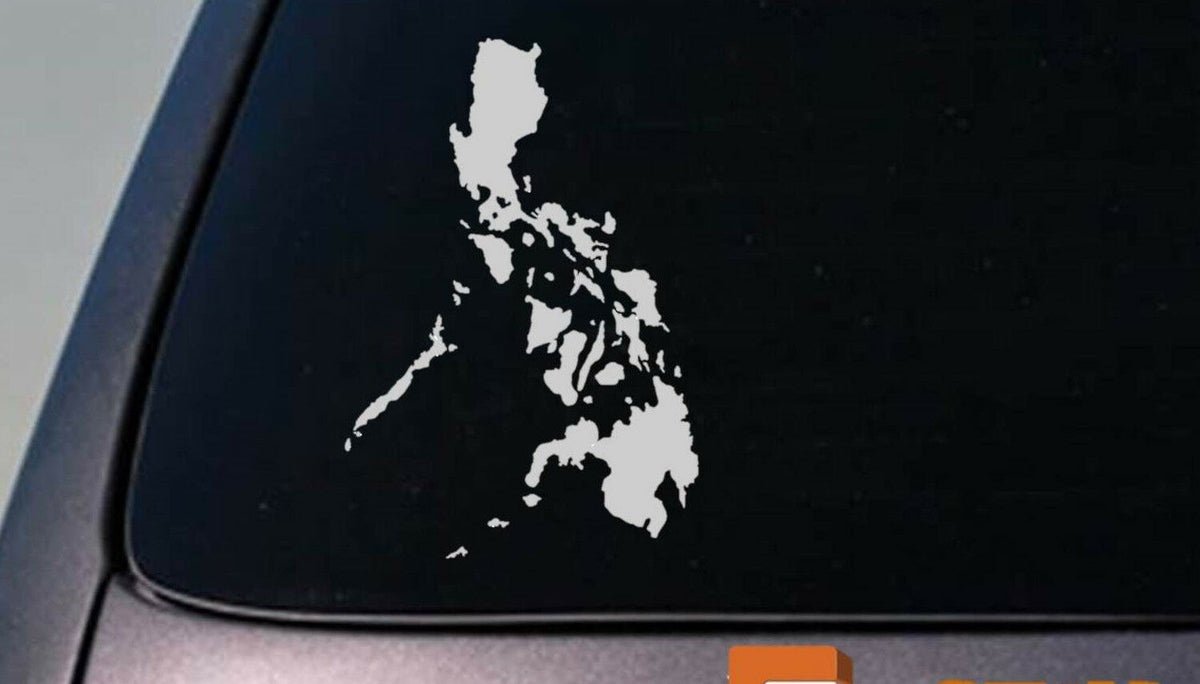 Philippines Country Vinyl Decal – 6 Inch