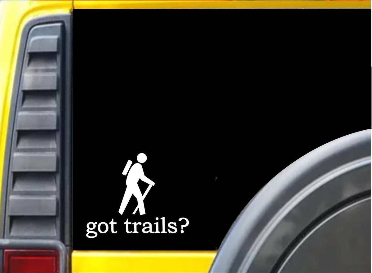 Got Trails Vinyl Decal – 6 Inch