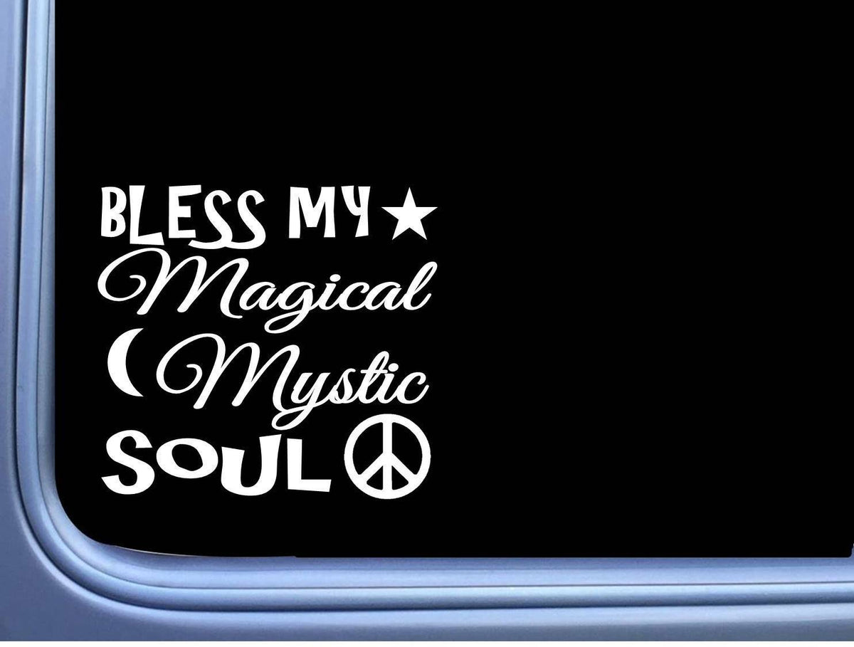 Bless My Mystic Soul Vinyl Decal – 6 Inch
