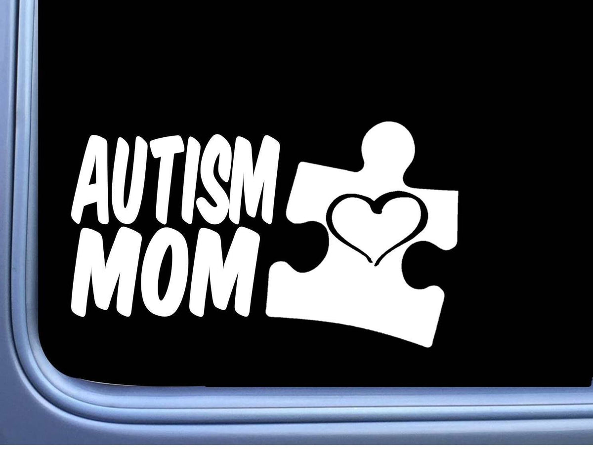 Autism Mom Vinyl Decal – 8 Inch