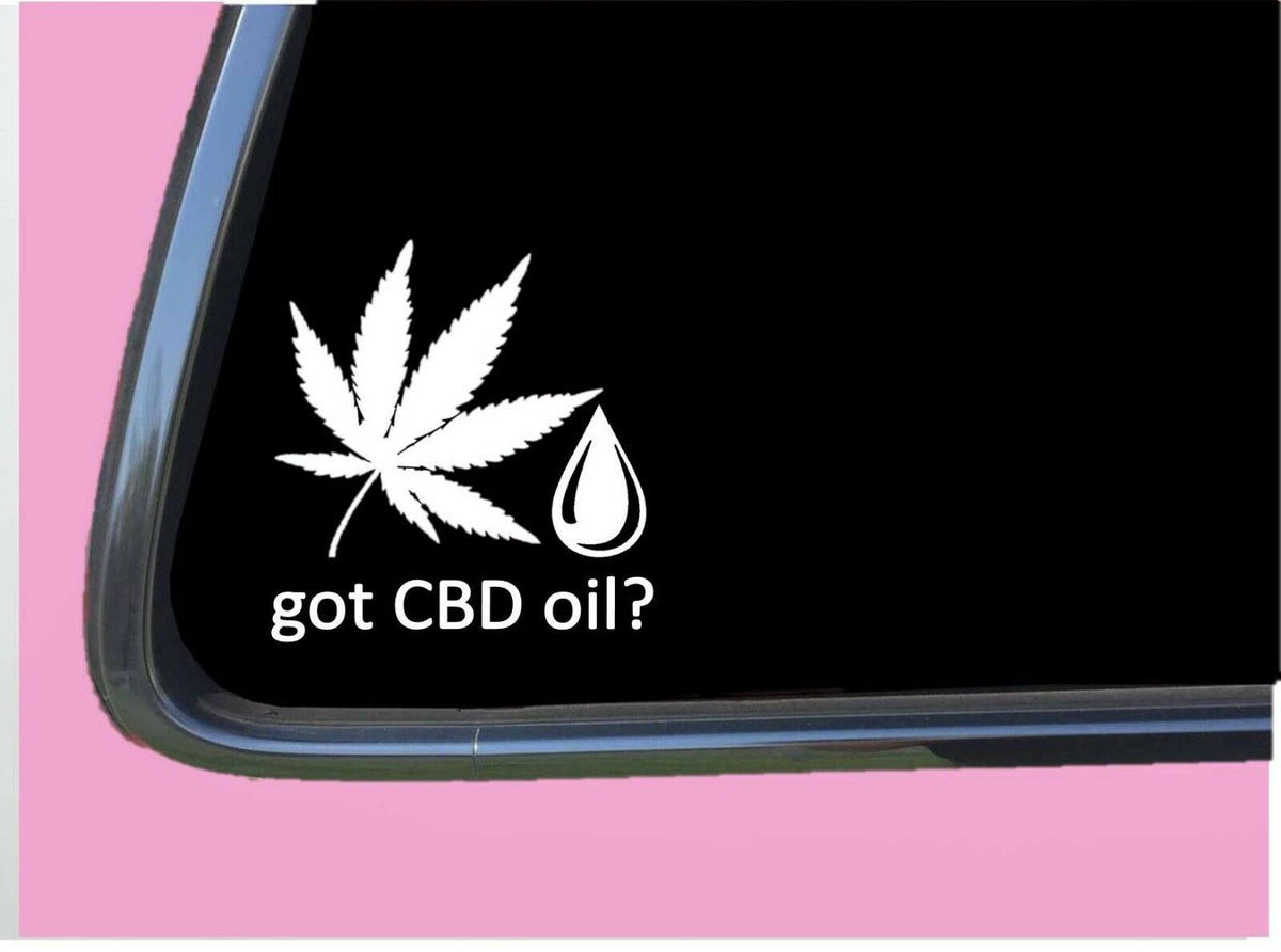 Got Cbd Oil Vinyl Decal – 6 Inch