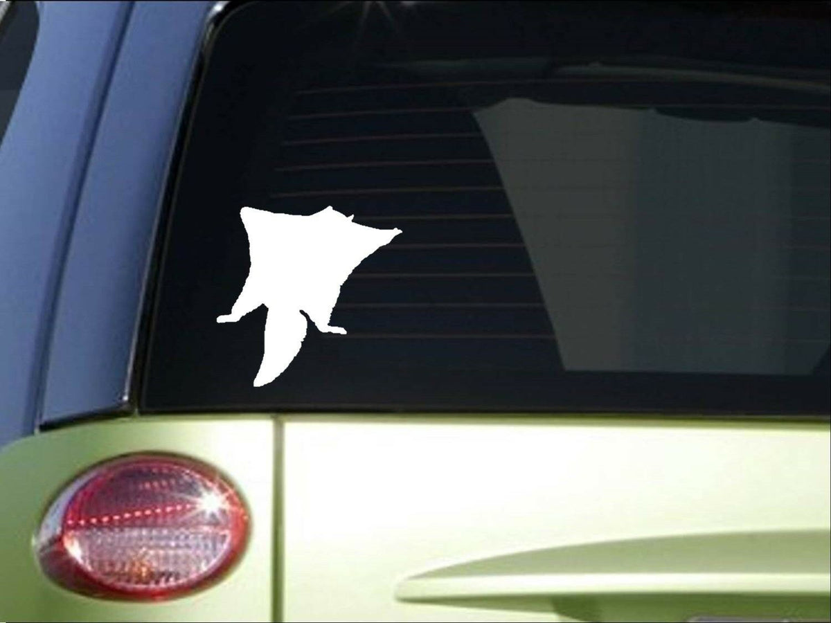 Flying Squirrel Vinyl Decal – 8 Inch