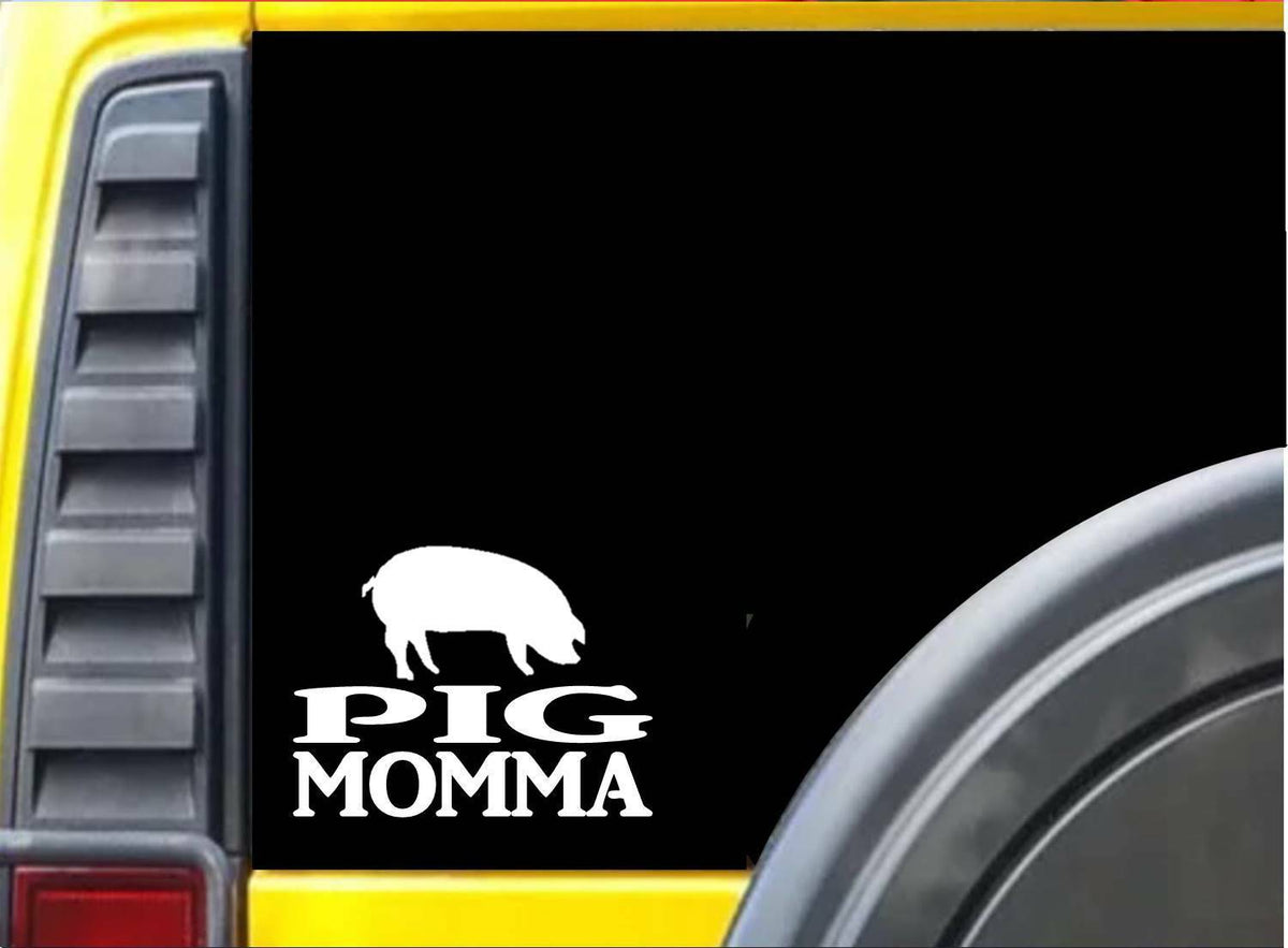 Pig Momma Vinyl Decal – 6 Inch