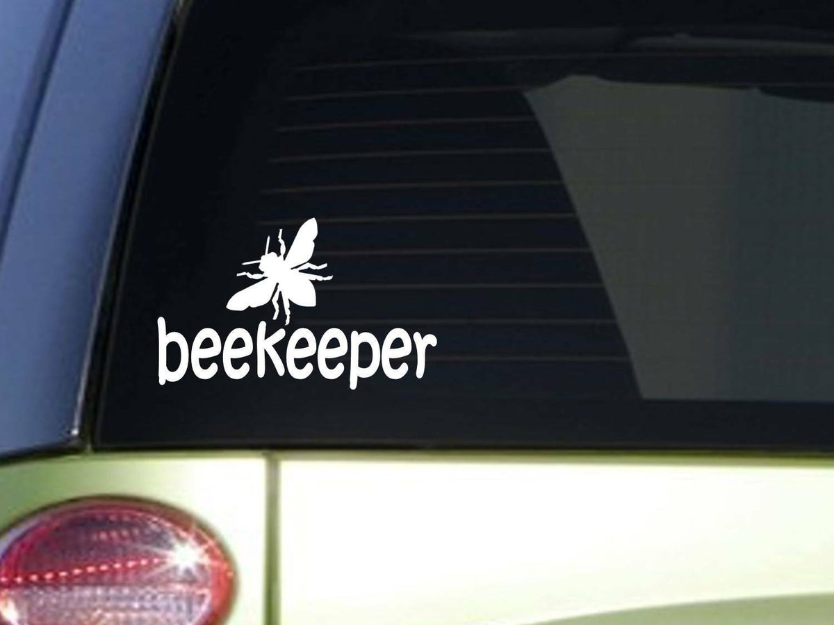 Beekeeper Beekeeping Vinyl Decal – 8 Inch