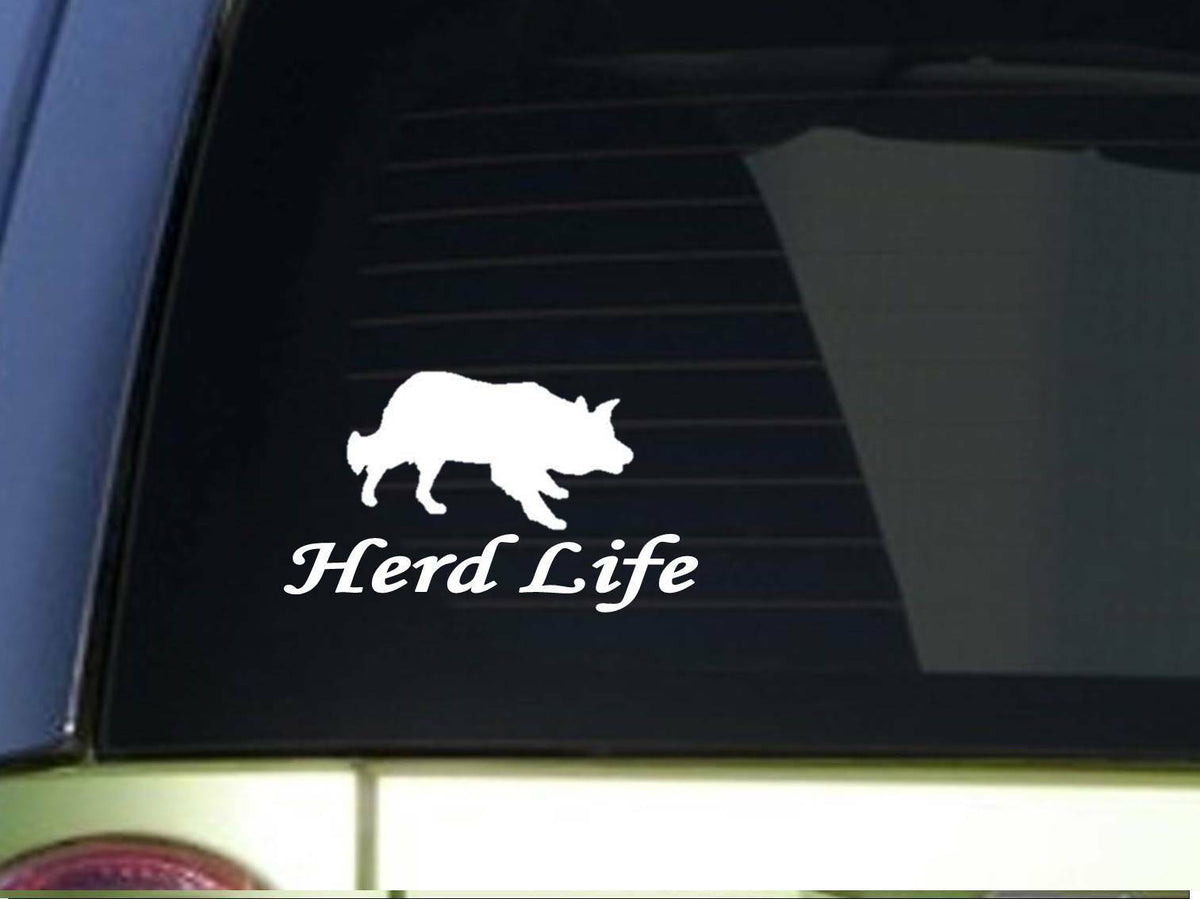 Herd Life Sitcker Wide Vinyl Decal – 6 Inch