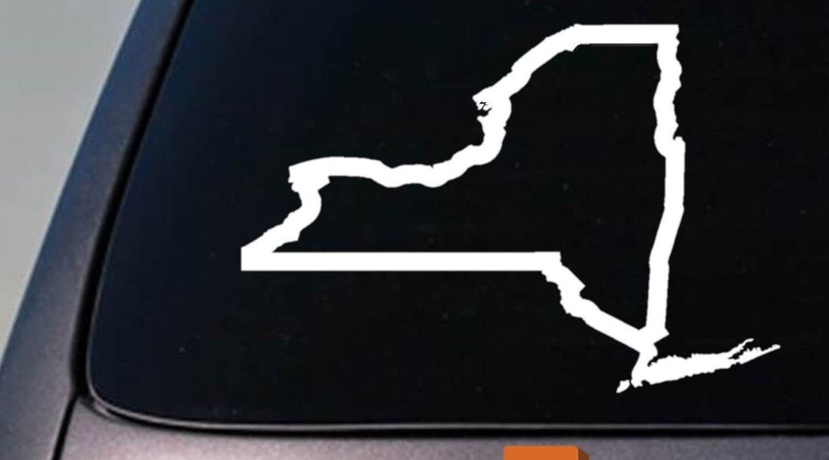 New York State Vinyl Decal – 6 Inch
