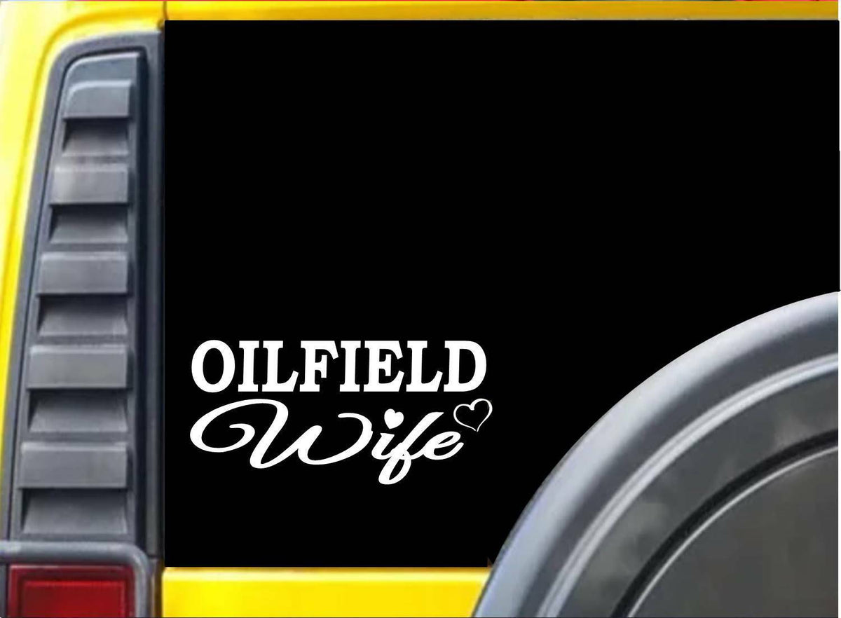 Oilfield Wife Vinyl Decal – 8 Inch
