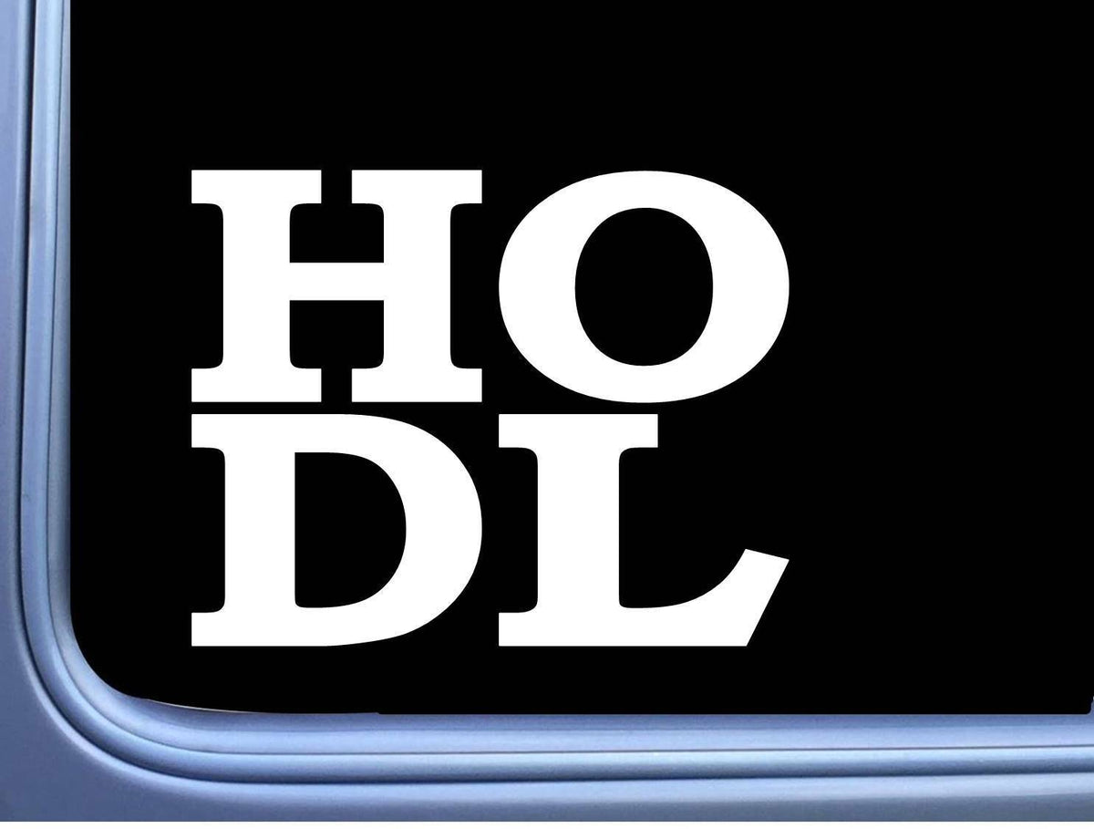 Square Hodl Vinyl Decal – 6 Inch