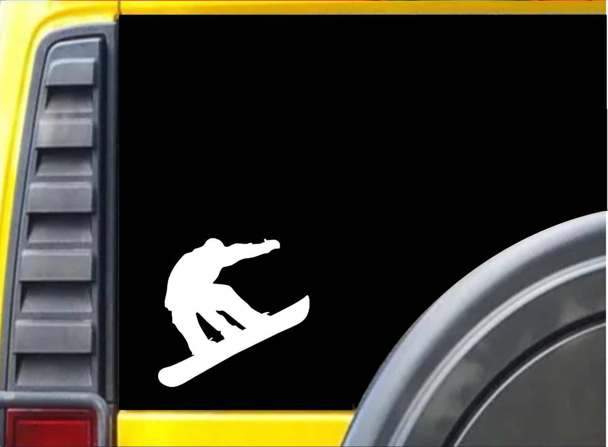 Snowboarder Vinyl Decal – 8 Inch