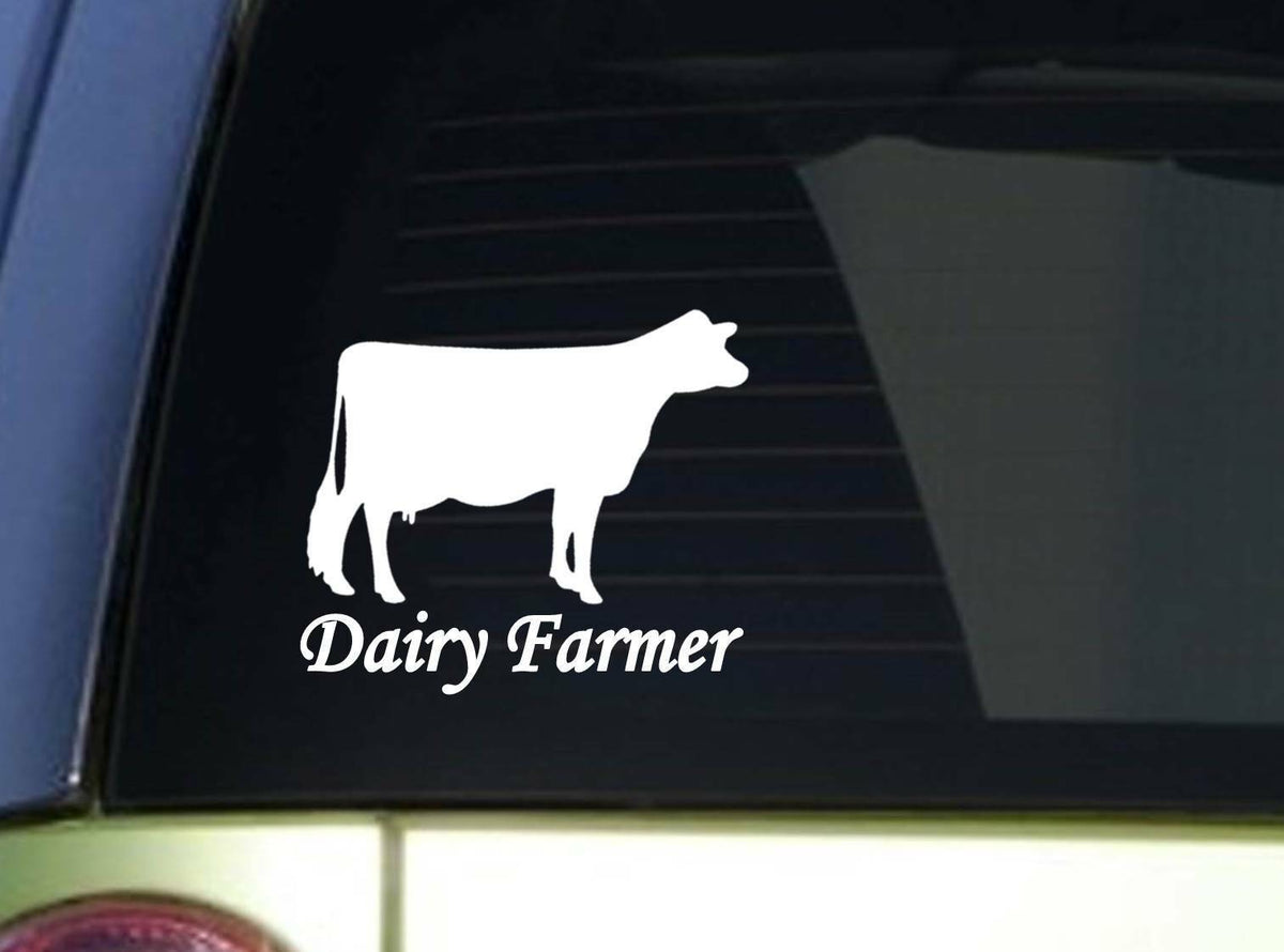 Dairy Farmer 6X Vinyl Decal – 6 Inch